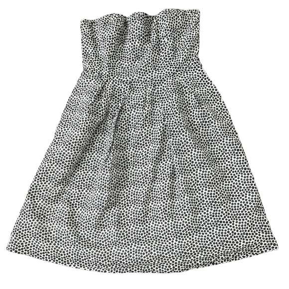 J. Crew Dresses & Skirts - J Crew Strapless Polka Dots Dress Size 8